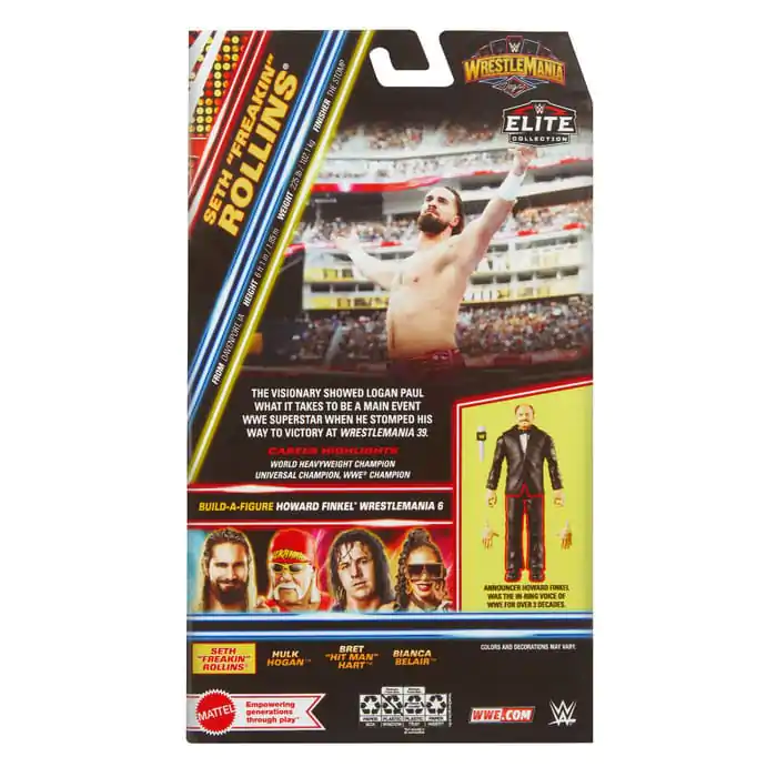 WWE WrestleMania Elite Collection Akčná figúrka Seth 