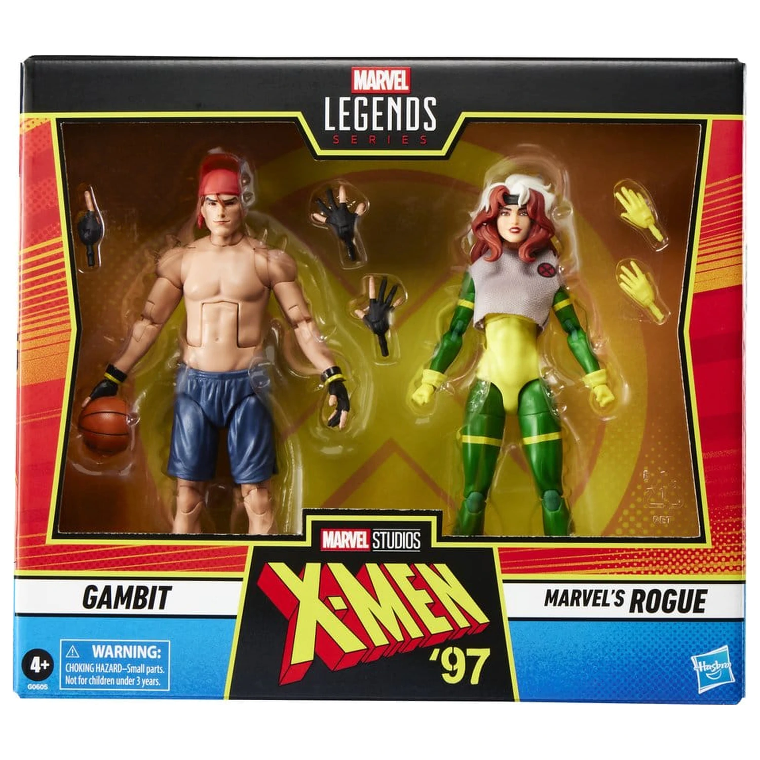 X-Men '97 Marvel Legends akčné figúrky 2-balenie Gambit & Marvel's Rogue 15 cm produktová fotografia