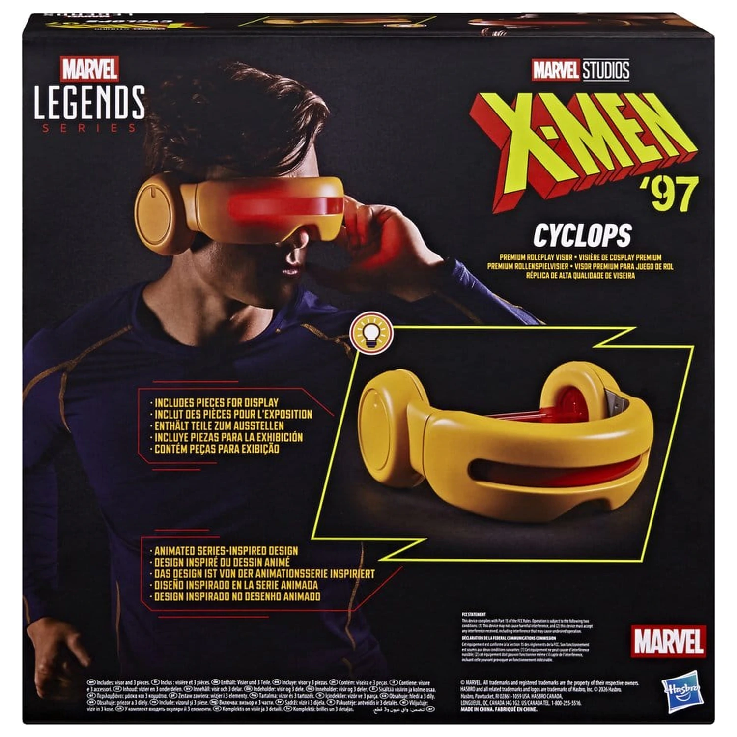 X-Men '97 Marvel Legends Roleplay Replikový cyklopský štít produktová fotografia