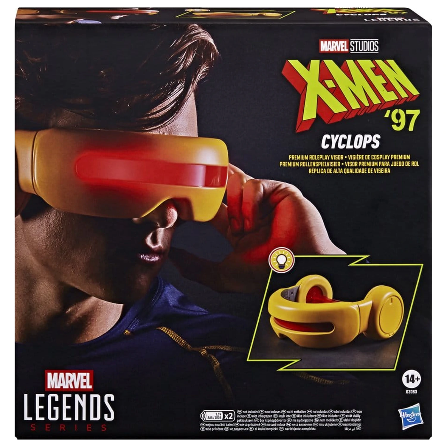X-Men '97 Marvel Legends Roleplay Replikový cyklopský štít produktová fotografia