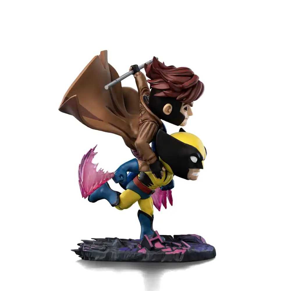 X-Men 97 Mini Co. PVC Figurka Gambit és Rozsomák 23 cm termékfotó