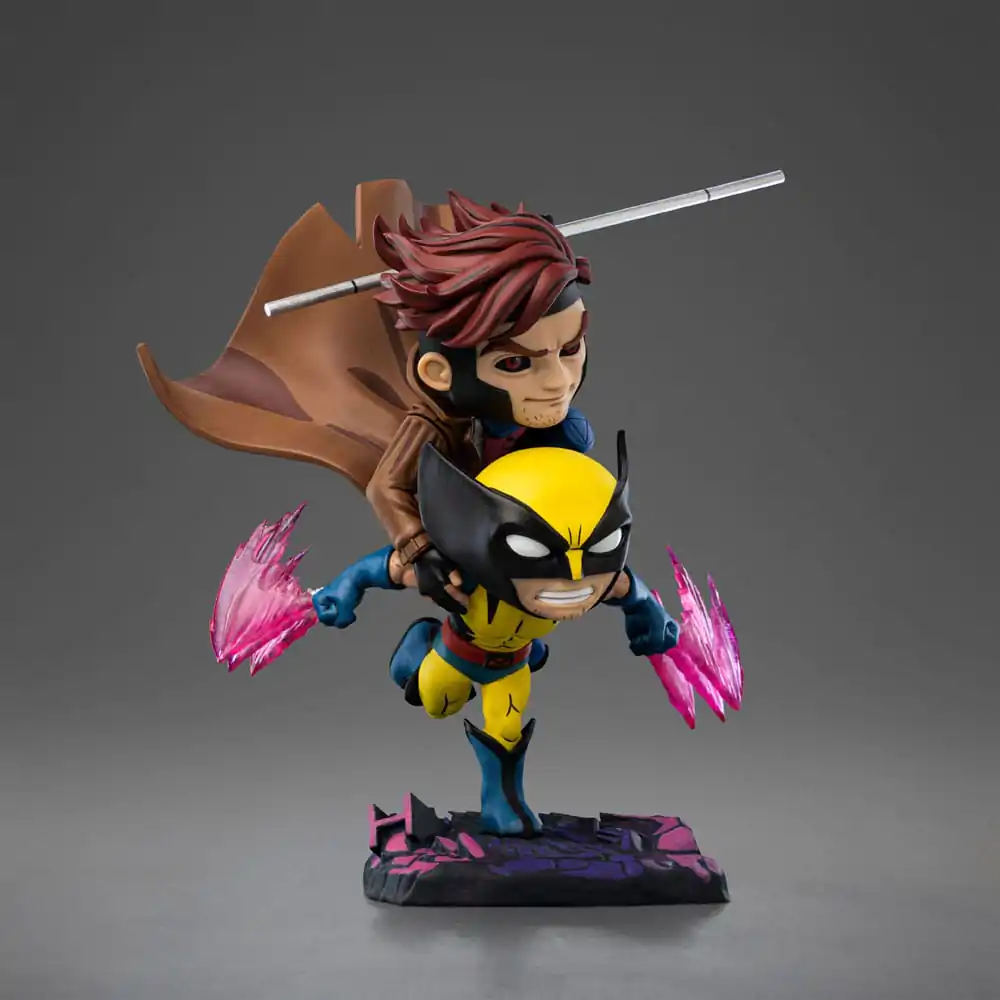 X-Men 97 Mini Co. PVC Figurka Gambit és Rozsomák 23 cm termékfotó