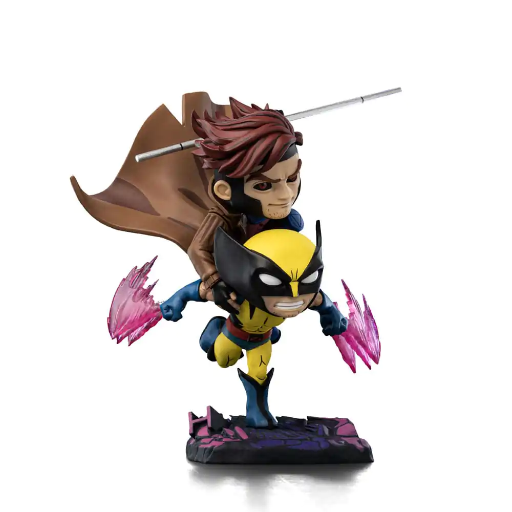 X-Men 97 Mini Co. PVC Figurka Gambit és Rozsomák 23 cm termékfotó