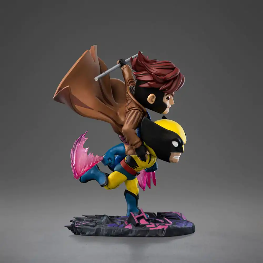 X-Men 97 Mini Co. PVC Figurka Gambit és Rozsomák 23 cm termékfotó