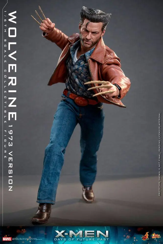 X-Men Days of Future Past Movie Masterpiece Akčná figúrka 1/6 Wolverine (verzia 1973) 30 cm termékfotó