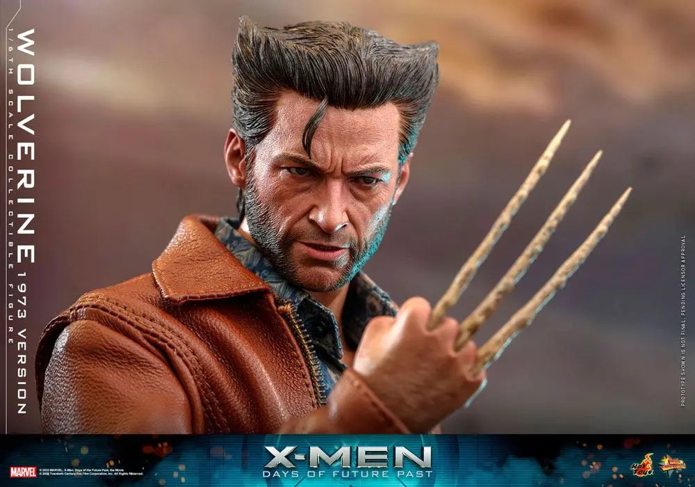 X-Men Days of Future Past Movie Masterpiece Akčná figúrka 1/6 Wolverine (verzia 1973) 30 cm termékfotó