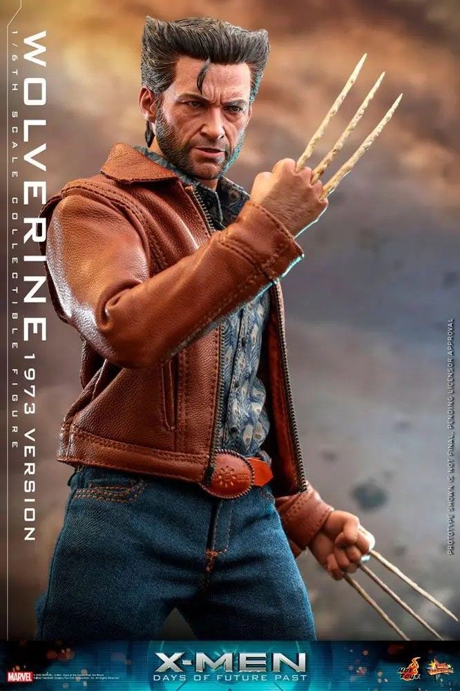 X-Men Days of Future Past Movie Masterpiece Akčná figúrka 1/6 Wolverine (verzia 1973) 30 cm termékfotó