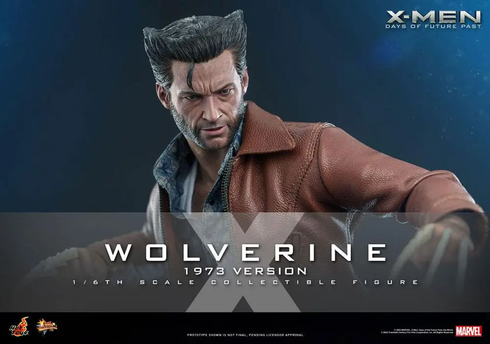 X-Men Days of Future Past Movie Masterpiece Akčná figúrka 1/6 Wolverine (verzia 1973) 30 cm termékfotó