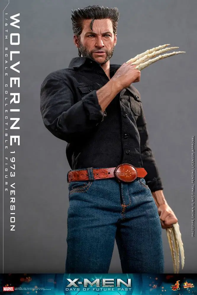 X-Men Days of Future Past Movie Masterpiece Akčná figúrka 1/6 Wolverine (verzia 1973) 30 cm termékfotó