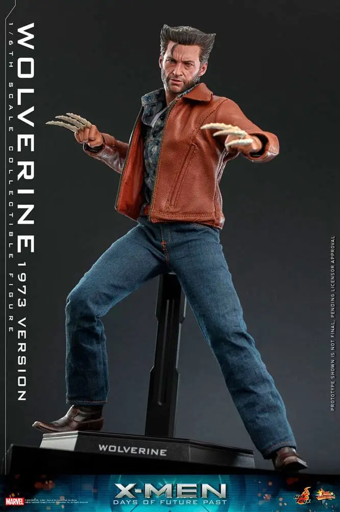 X-Men Days of Future Past Movie Masterpiece Akčná figúrka 1/6 Wolverine (verzia 1973) 30 cm termékfotó