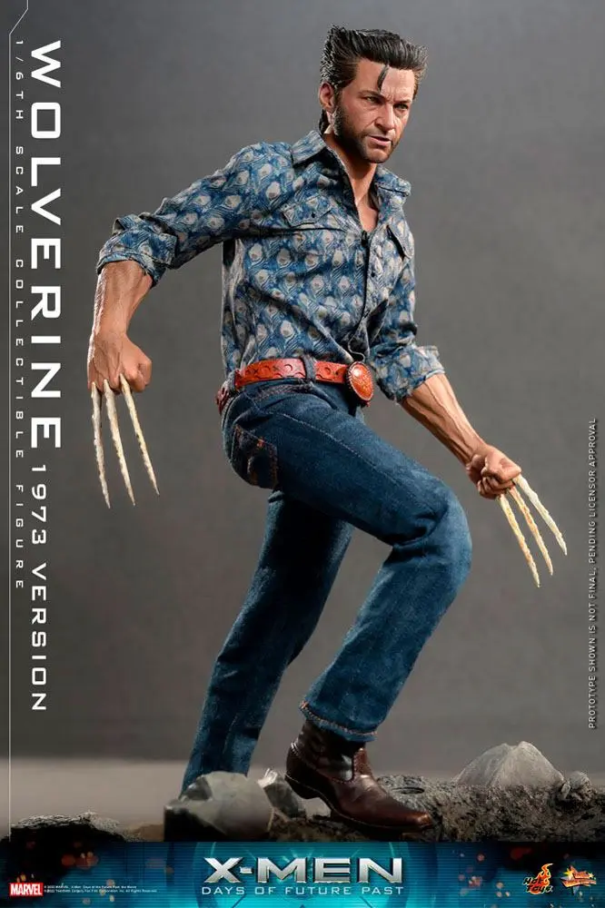 X-Men Days of Future Past Movie Masterpiece Akčná figúrka 1/6 Wolverine (verzia 1973) 30 cm termékfotó