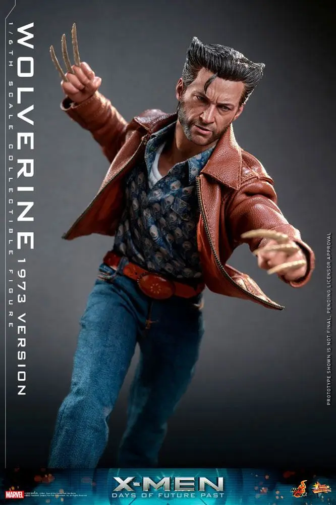 X-Men Days of Future Past Movie Masterpiece Akčná figúrka 1/6 Wolverine (verzia 1973) 30 cm termékfotó