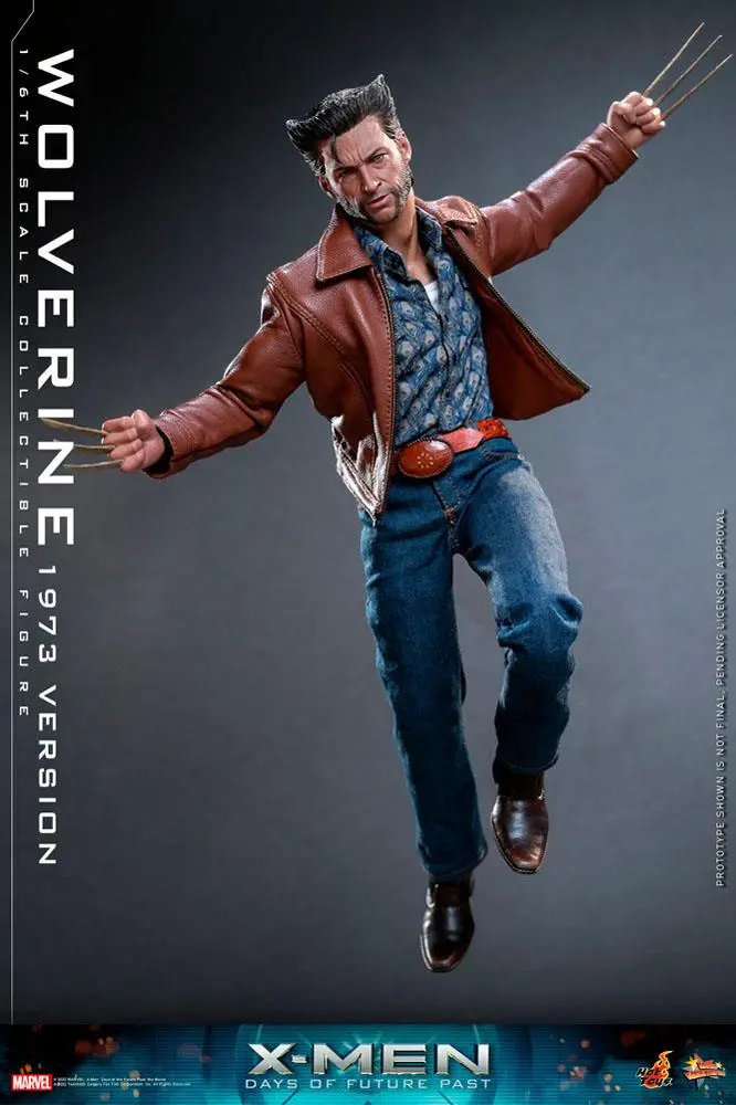 X-Men Days of Future Past Movie Masterpiece Akčná figúrka 1/6 Wolverine (verzia 1973) 30 cm termékfotó