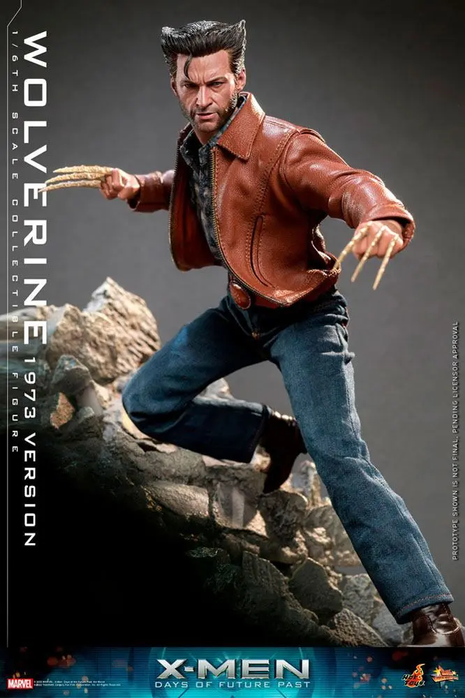 X-Men Days of Future Past Movie Masterpiece Akčná figúrka 1/6 Wolverine (verzia 1973) 30 cm termékfotó