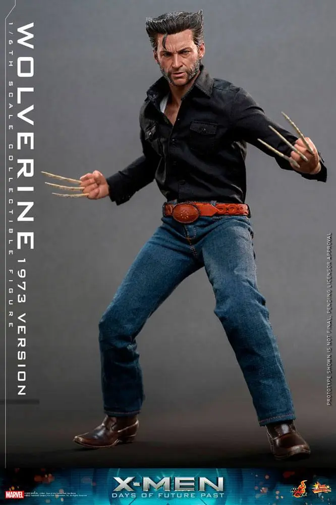 X-Men Days of Future Past Movie Masterpiece Akčná figúrka 1/6 Wolverine (verzia 1973) 30 cm termékfotó