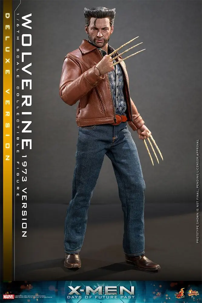 X-Men Days of Future Past Movie Masterpiece akčná figúrka 1/6 Wolverine (verzia 1973) Deluxe verzia 30 cm termékfotó