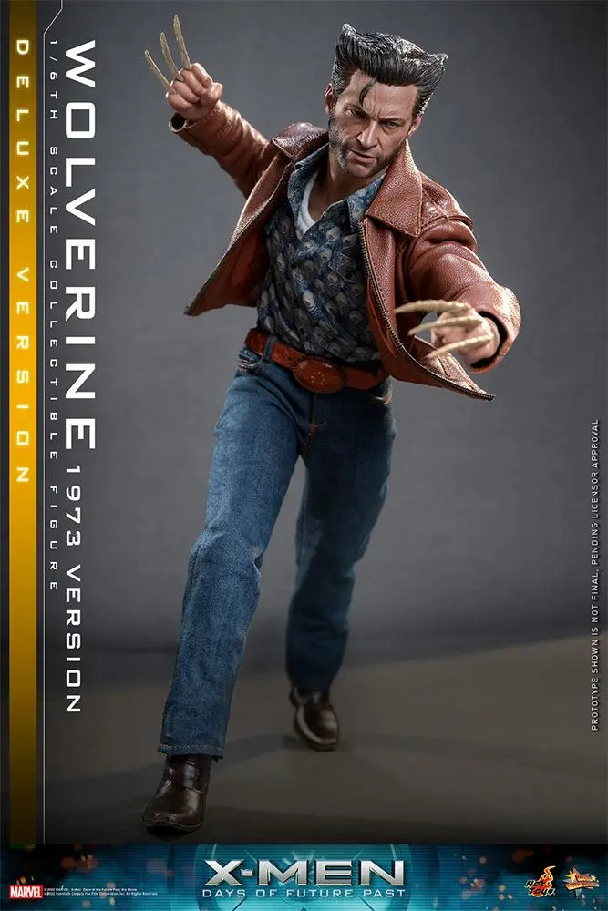 X-Men Days of Future Past Movie Masterpiece akčná figúrka 1/6 Wolverine (verzia 1973) Deluxe verzia 30 cm termékfotó