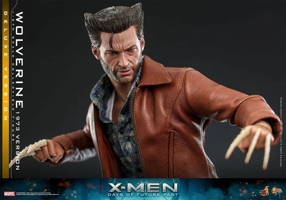 X-Men Days of Future Past Movie Masterpiece akčná figúrka 1/6 Wolverine (verzia 1973) Deluxe verzia 30 cm termékfotó