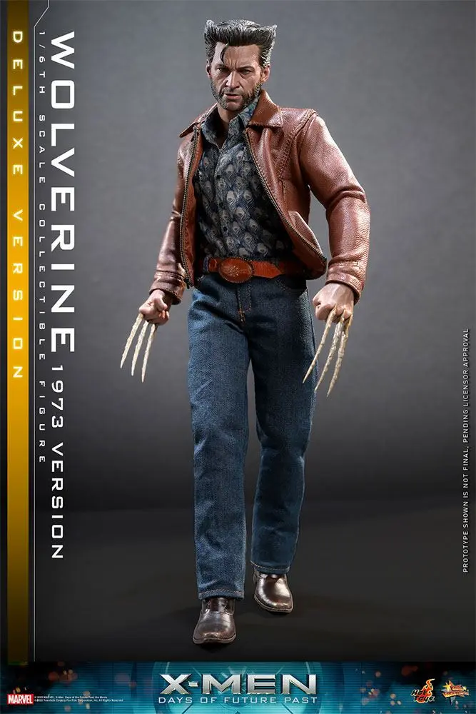 X-Men Days of Future Past Movie Masterpiece akčná figúrka 1/6 Wolverine (verzia 1973) Deluxe verzia 30 cm termékfotó