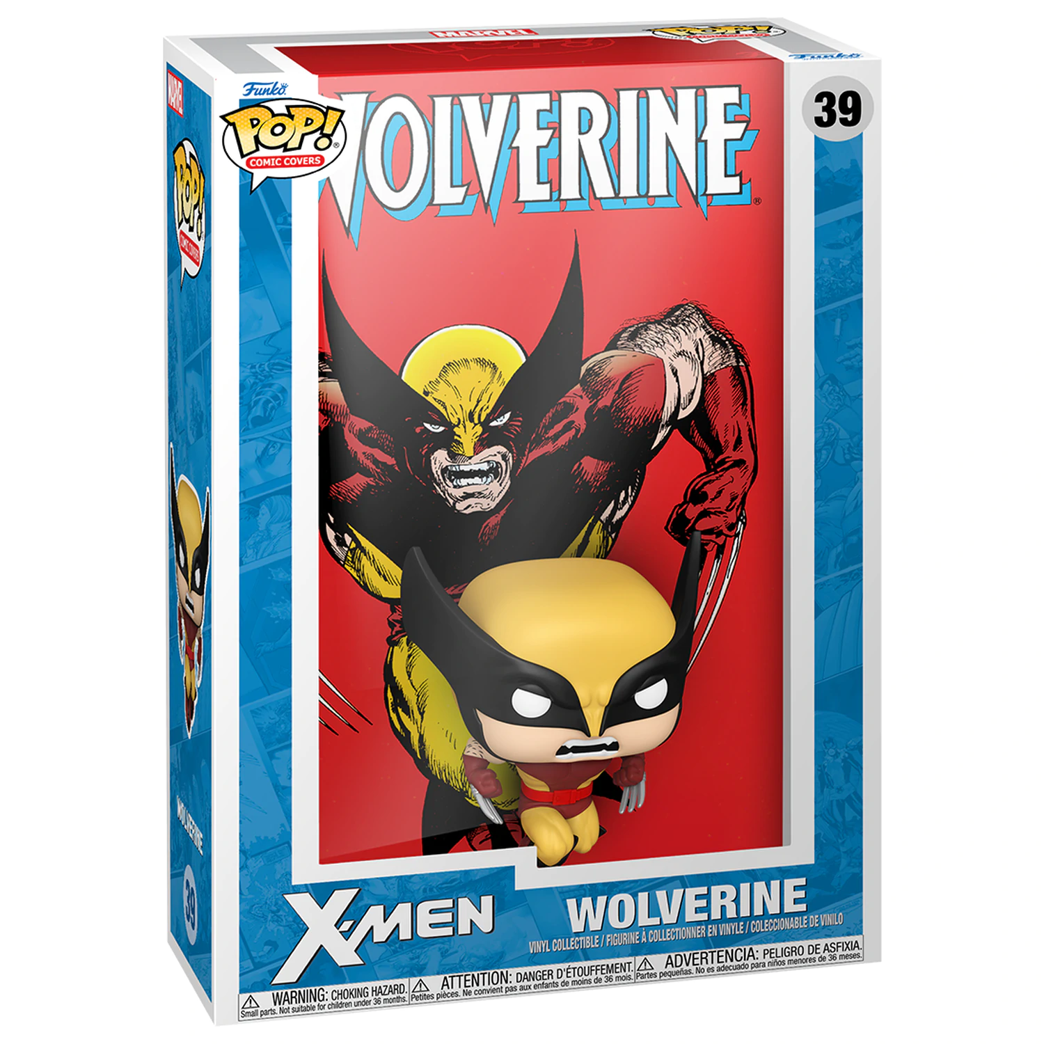 X-Men Funko POP! Comic Covers Vinylová figúrka Wolverine #17 (1989) produktová fotografia