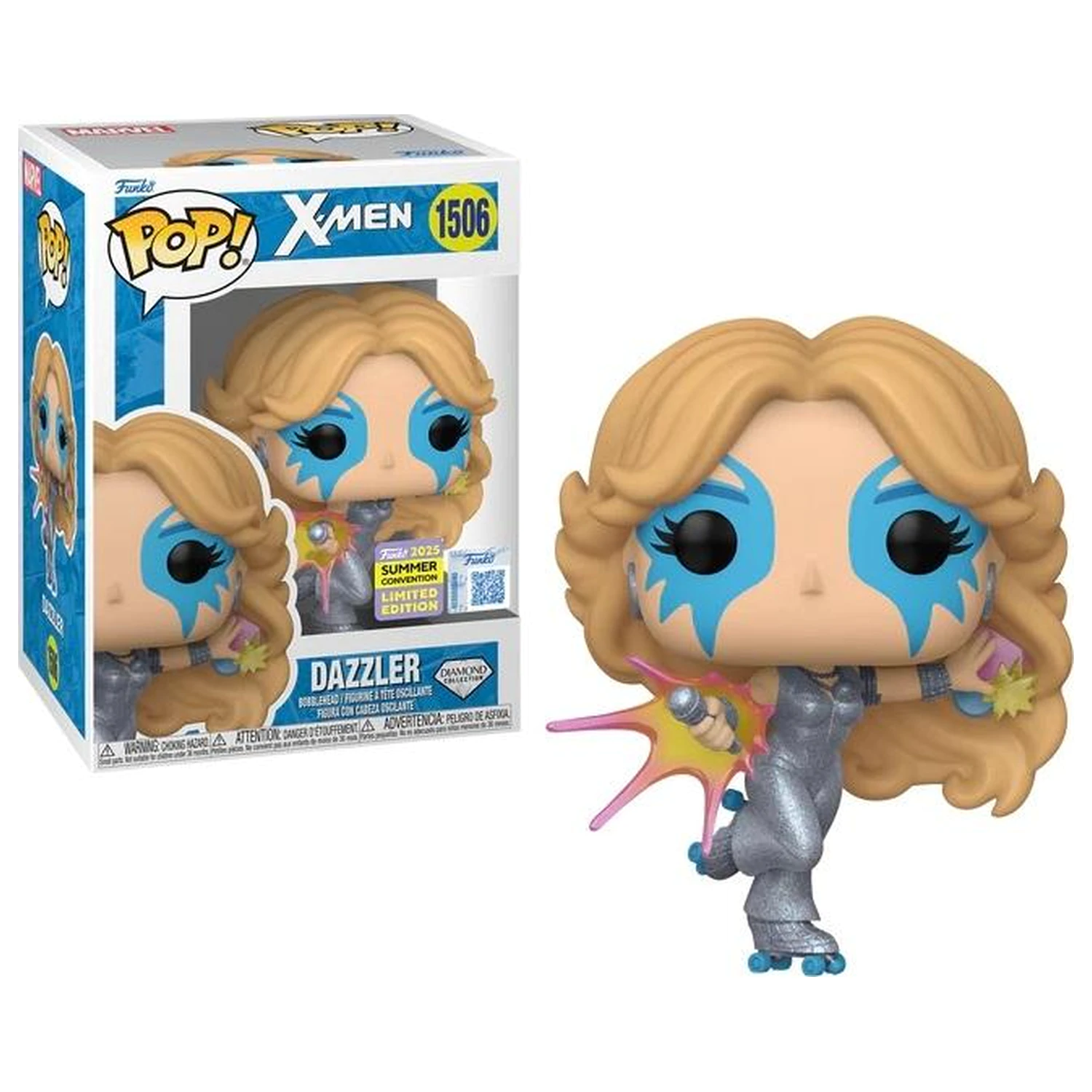 X-Men Funko POP! Vinylová figúrka Dazzler (Diamond) *Exkluzívna Verzia* 9 cm produktová fotografia
