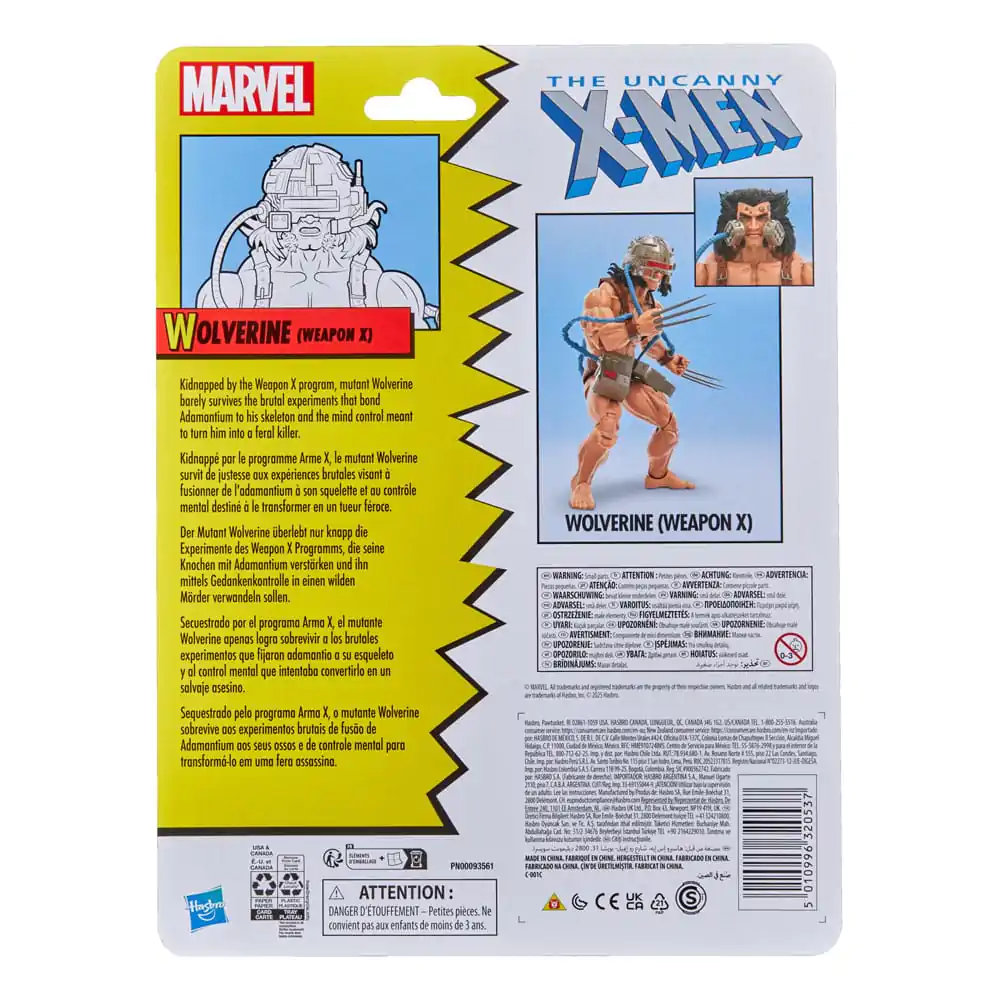 Akčná figúrka X-Men Marvel Legends Wolverine (Weapon X) 15 cm produktová fotografia