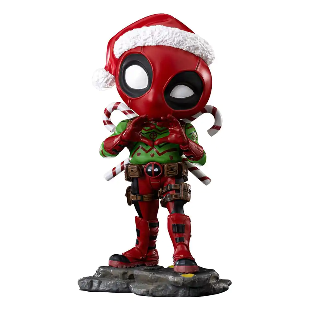 X-Men Mini Co. PVC figúrka Deadpool Christmas Version 15 cm produktová fotografia