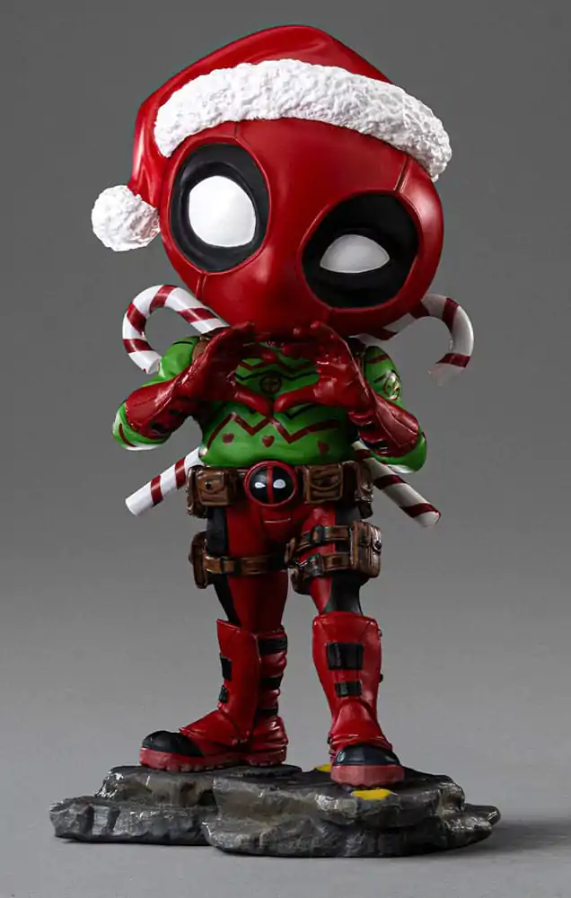 X-Men Mini Co. PVC figúrka Deadpool Christmas Version 15 cm produktová fotografia