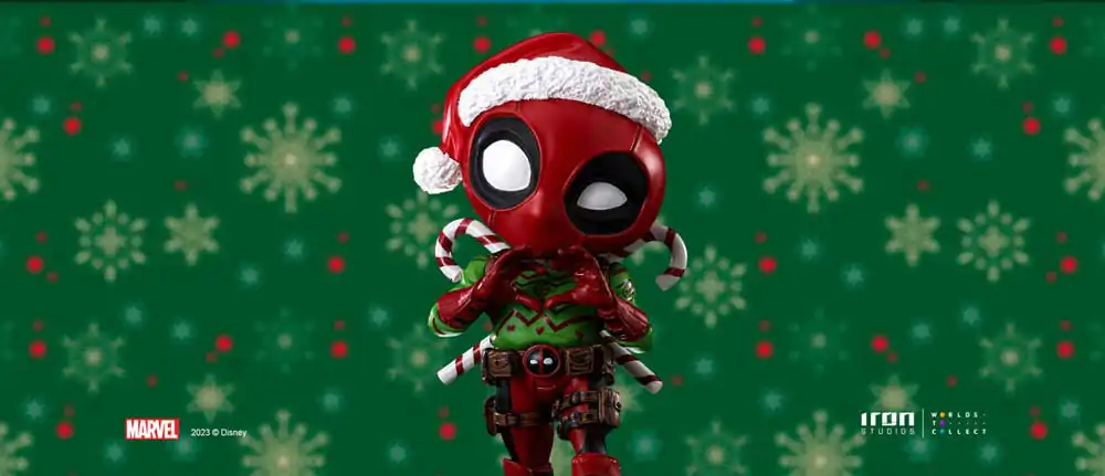 X-Men Mini Co. PVC figúrka Deadpool Christmas Version 15 cm produktová fotografia