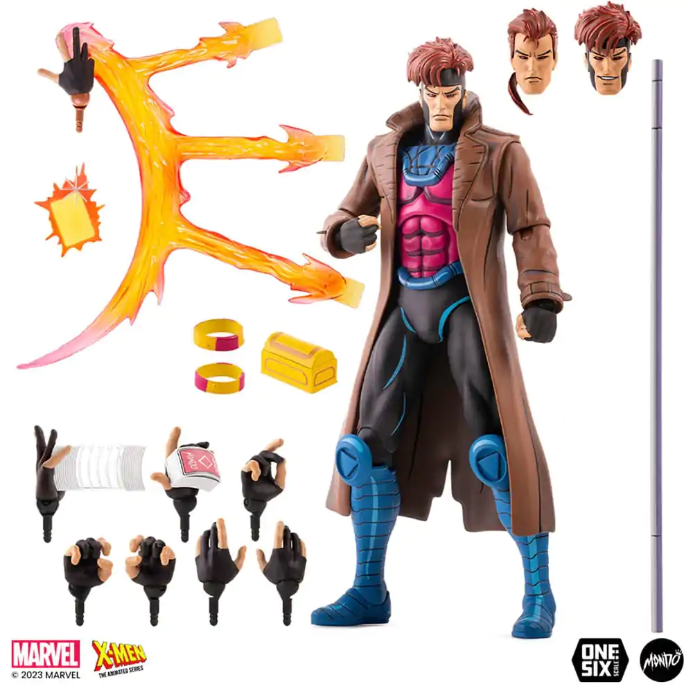 X-Men: The Animated Series Akčná figúrka 1/6 Gambit 30 cm produktová fotografia