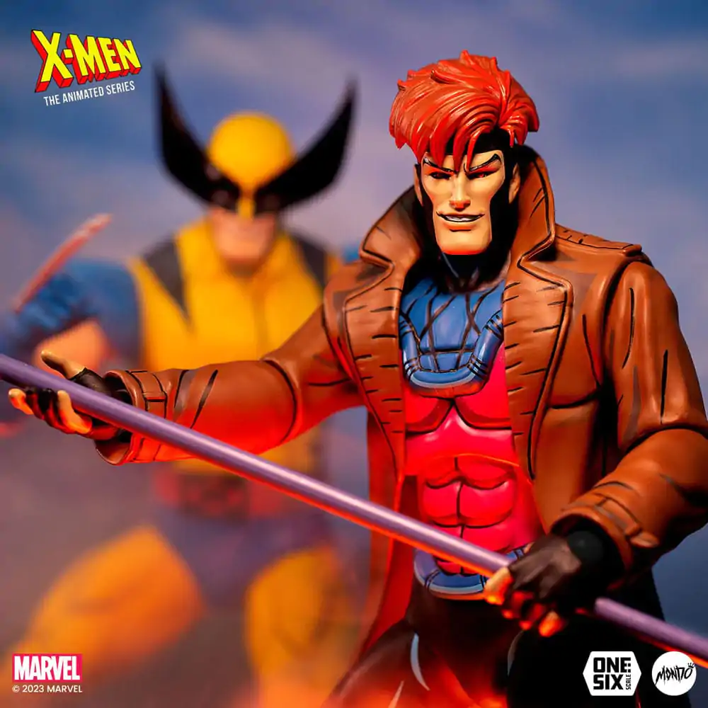 X-Men: The Animated Series Akčná figúrka 1/6 Gambit 30 cm produktová fotografia