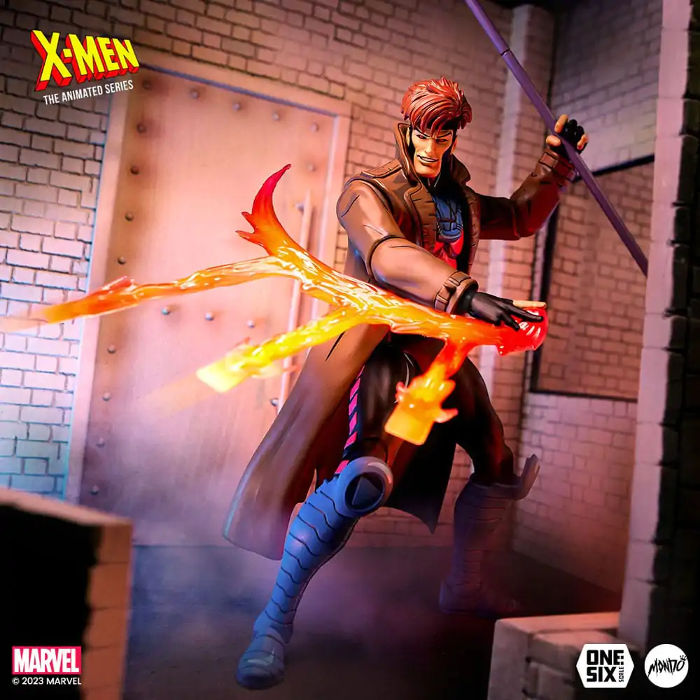 X-Men: The Animated Series Akčná figúrka 1/6 Gambit 30 cm produktová fotografia