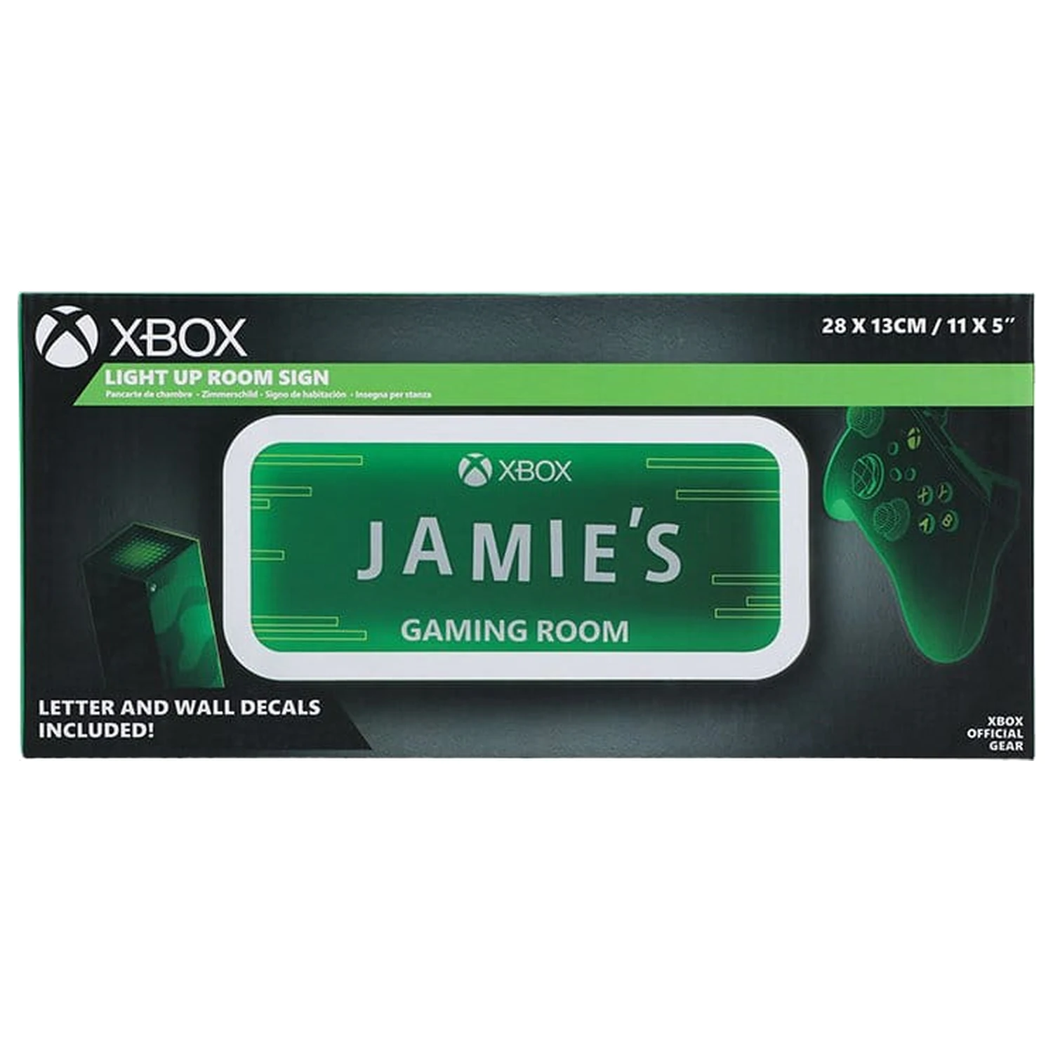 Xbox nástenná lampa Light up Room Sign V2 produktová fotografia