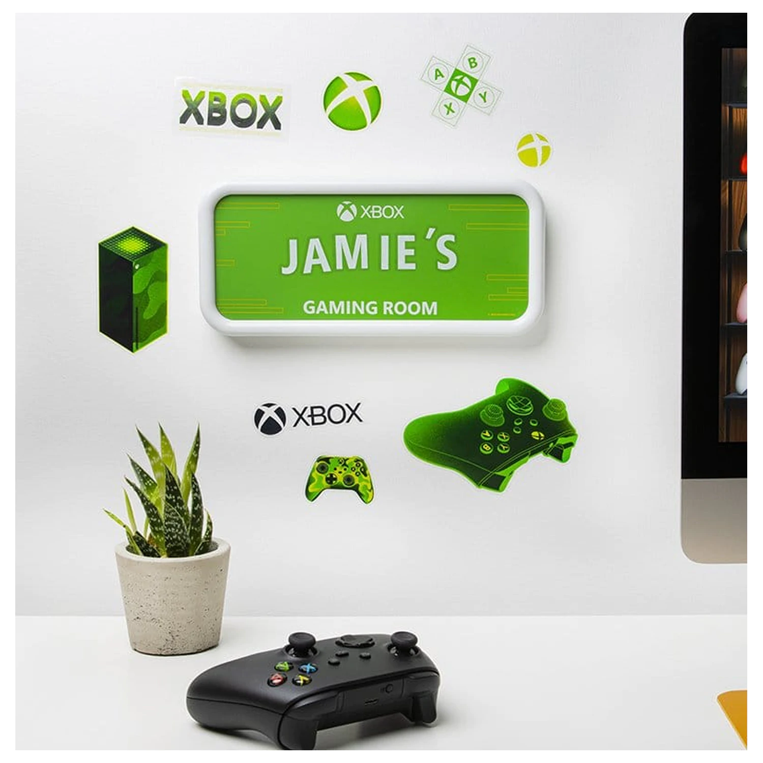Xbox nástenná lampa Light up Room Sign V2 produktová fotografia