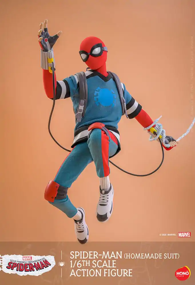 Akčná figúrka Spider-Man (Homemade Suit) 1/6 29 cm produktová fotografia