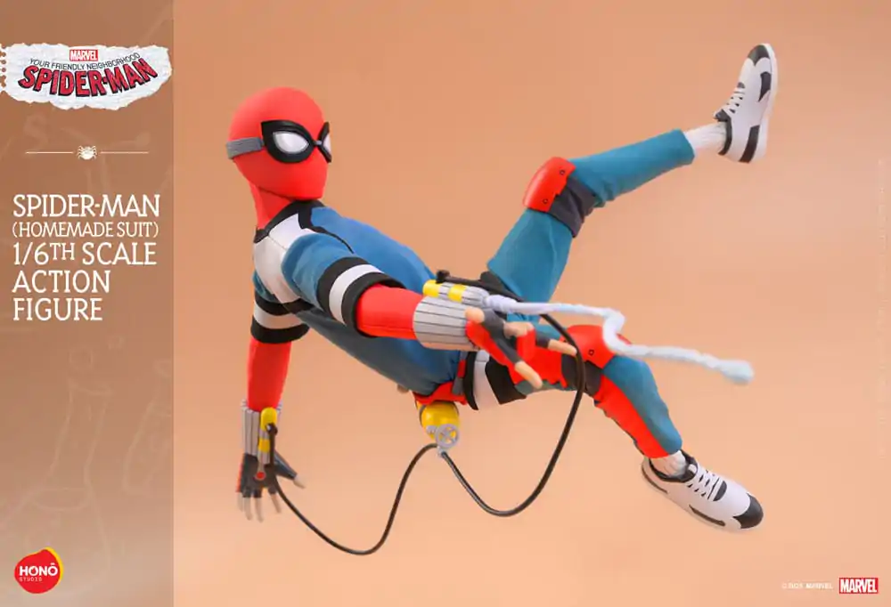 Akčná figúrka Spider-Man (Homemade Suit) 1/6 29 cm produktová fotografia