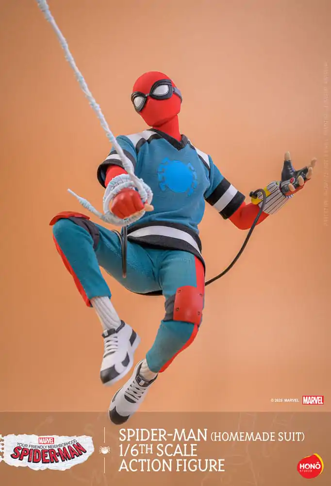 Akčná figúrka Spider-Man (Homemade Suit) 1/6 29 cm produktová fotografia