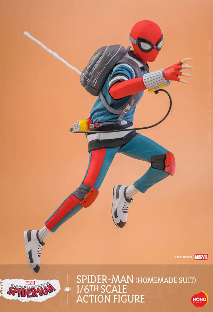 Akčná figúrka Spider-Man (Homemade Suit) 1/6 29 cm produktová fotografia