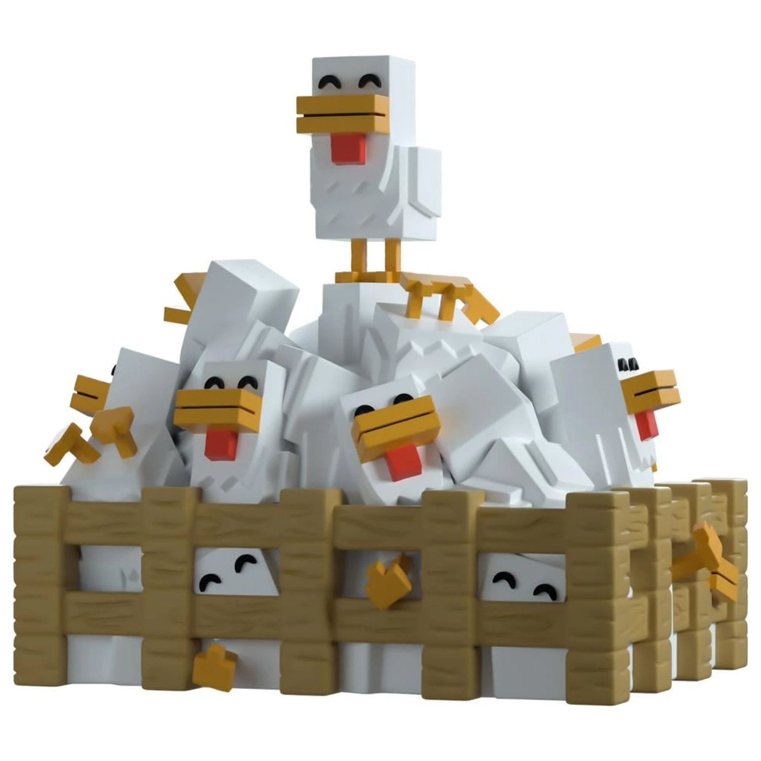 Minecraft Chickens figúrka 9 cm produktová fotografia