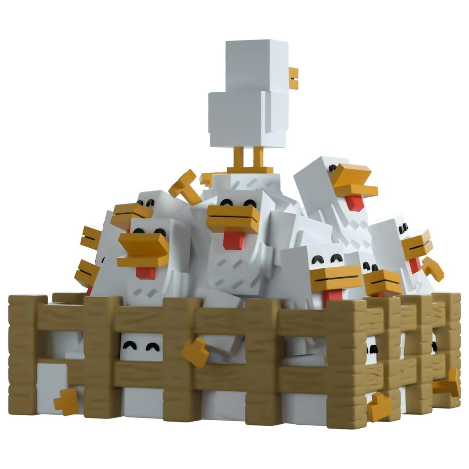 Minecraft Chickens figúrka 9 cm produktová fotografia