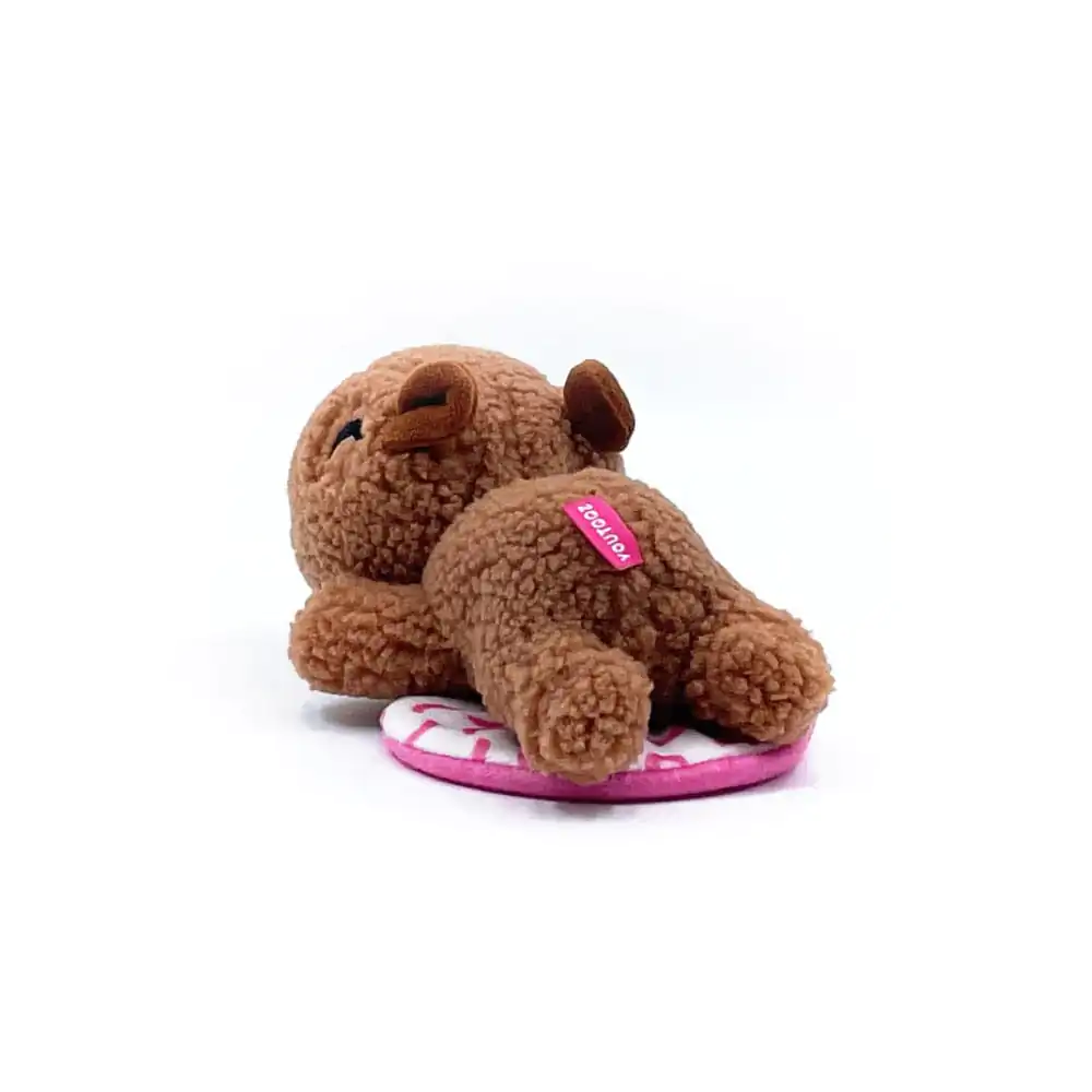 Youtooz Original plyšová figúrka Capybara Shoulder Rider 15 cm produktová fotografia