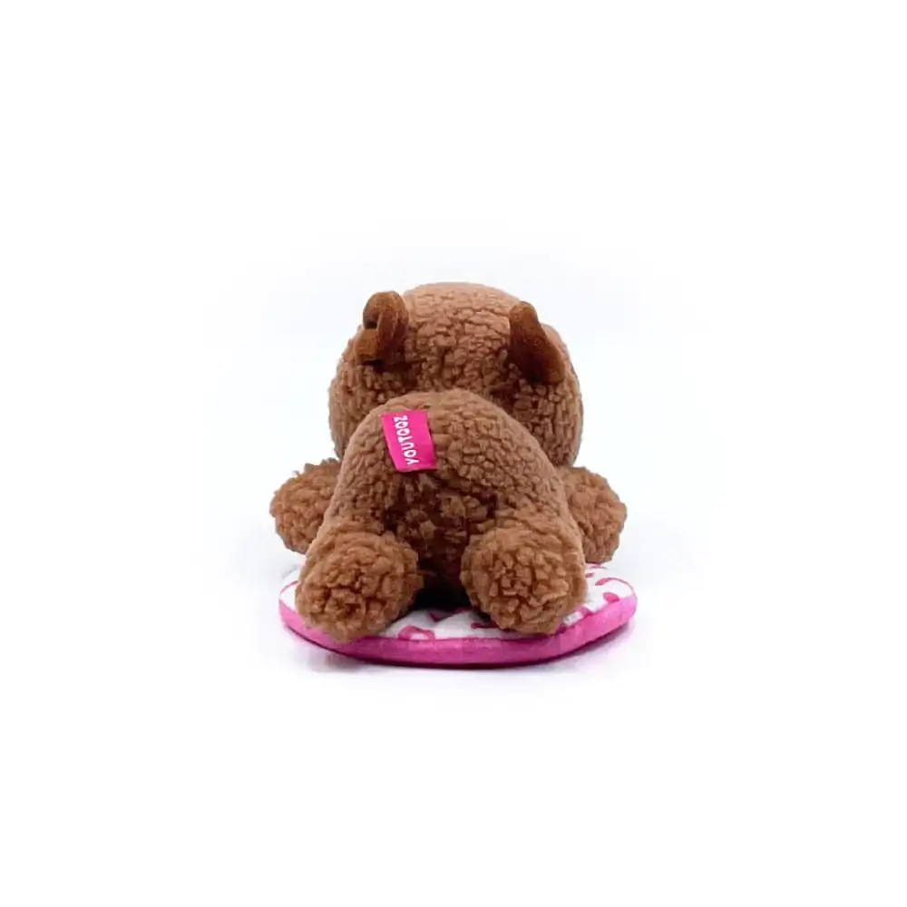 Youtooz Original plyšová figúrka Capybara Shoulder Rider 15 cm produktová fotografia