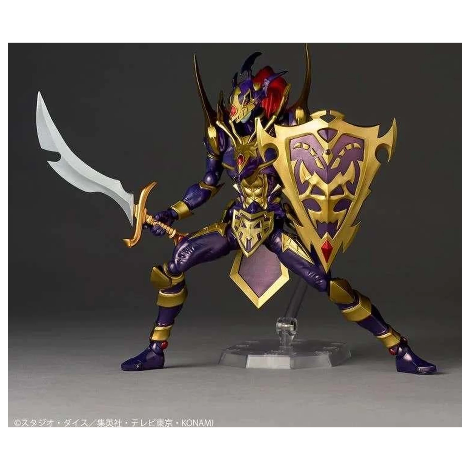 Yu-Gi-Oh! Black Luster Soldier Figúrka Revoltech 19 cm produktová fotografia