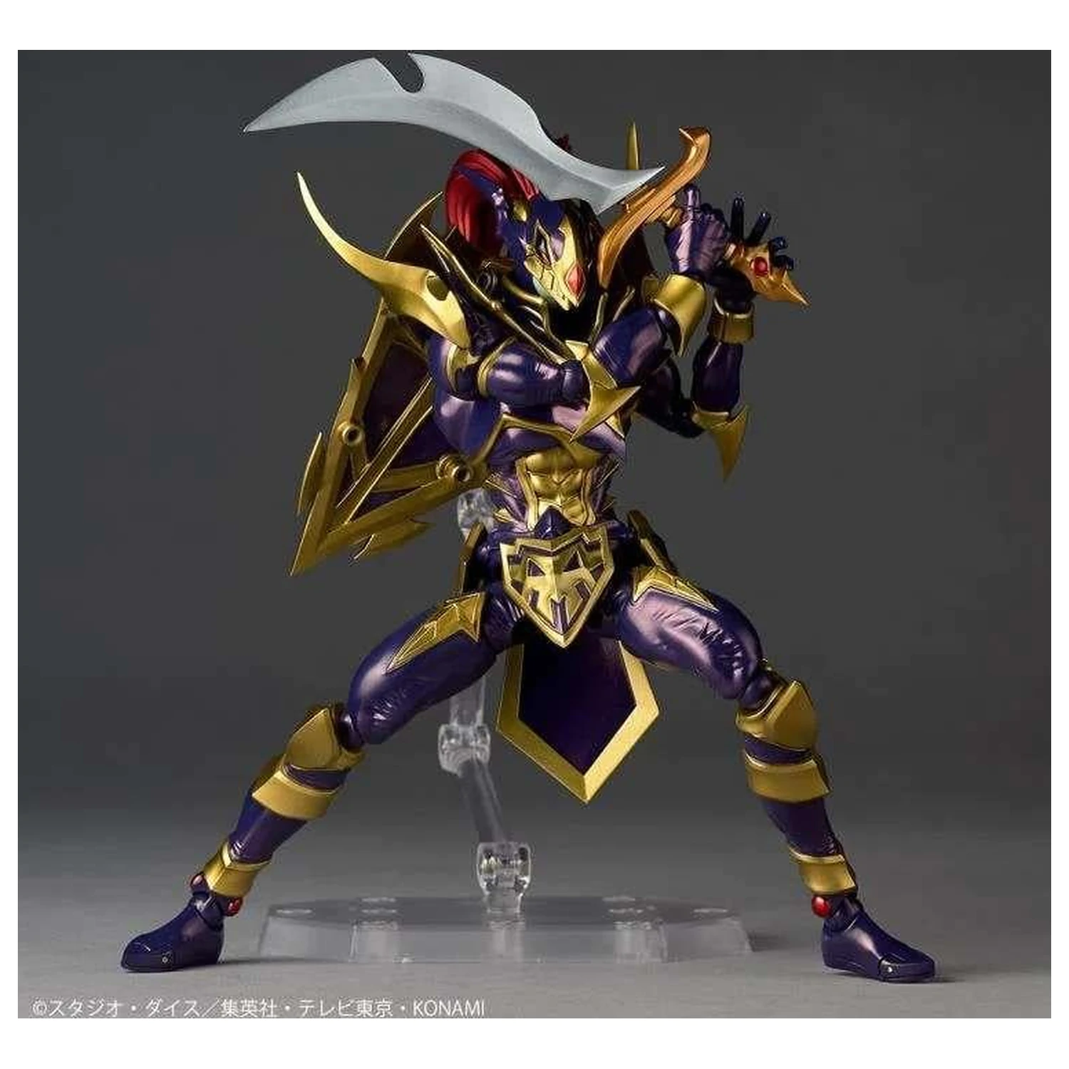 Yu-Gi-Oh! Black Luster Soldier Figúrka Revoltech 19 cm produktová fotografia