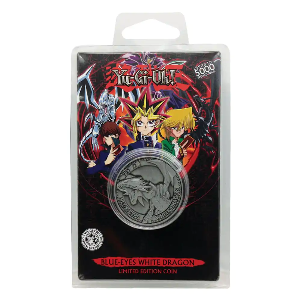 Yu-Gi-Oh! Zberateľská minca Blue-Eyes White Dragon Limited Edition produktová fotografia