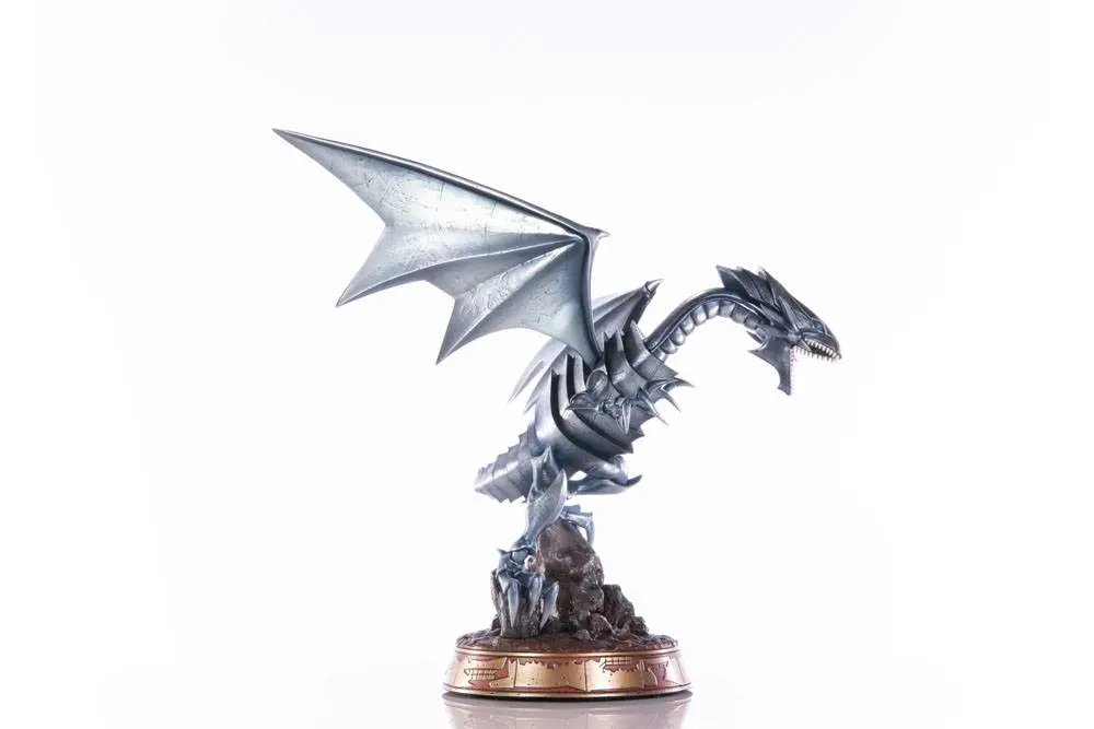 Yu-Gi-Oh! PVC Socha Blue-Eyes White Dragon Silver Edition 35 cm produktová fotografia