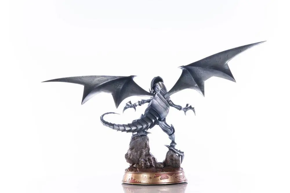 Yu-Gi-Oh! PVC Socha Blue-Eyes White Dragon Silver Edition 35 cm produktová fotografia