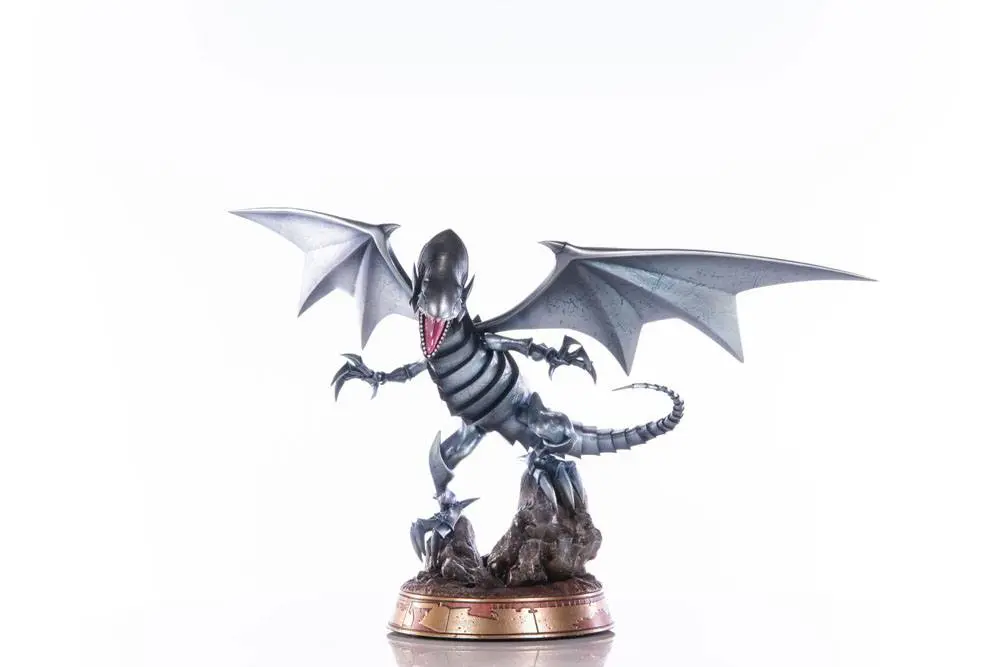 Yu-Gi-Oh! PVC Socha Blue-Eyes White Dragon Silver Edition 35 cm produktová fotografia