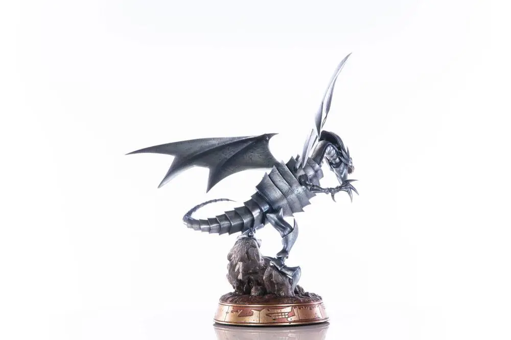 Yu-Gi-Oh! PVC Socha Blue-Eyes White Dragon Silver Edition 35 cm produktová fotografia