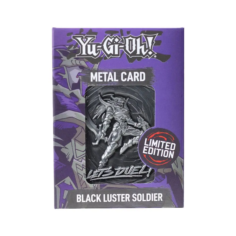 Yu-Gi-Oh! Replika karty Black Luster Soldier Limited Edition produktová fotografia